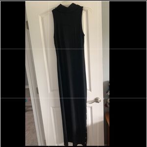 BEBE black highneck Dress